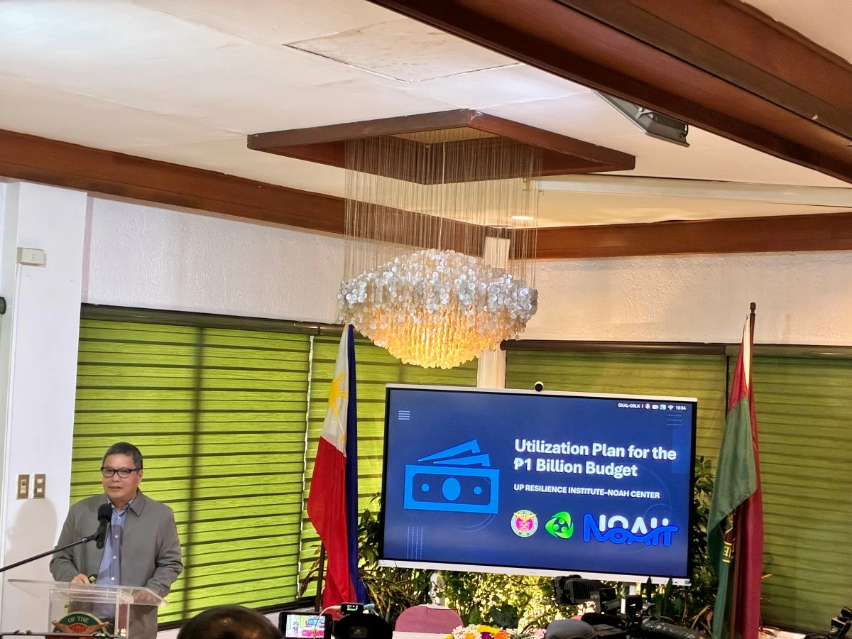 Alfredo Mahar Lagmay, executive director, University of the Philippines Resilience Institute (UPRI), Diliman