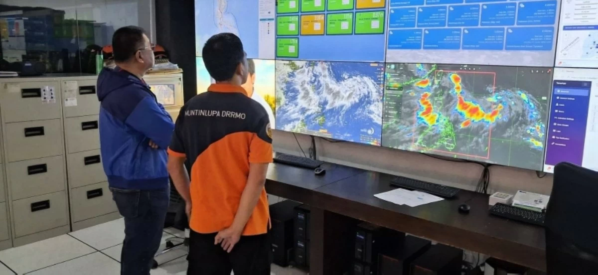 Muntinlupa Operations Center (Photo from Mayor Biazon’s Facebook account) 

