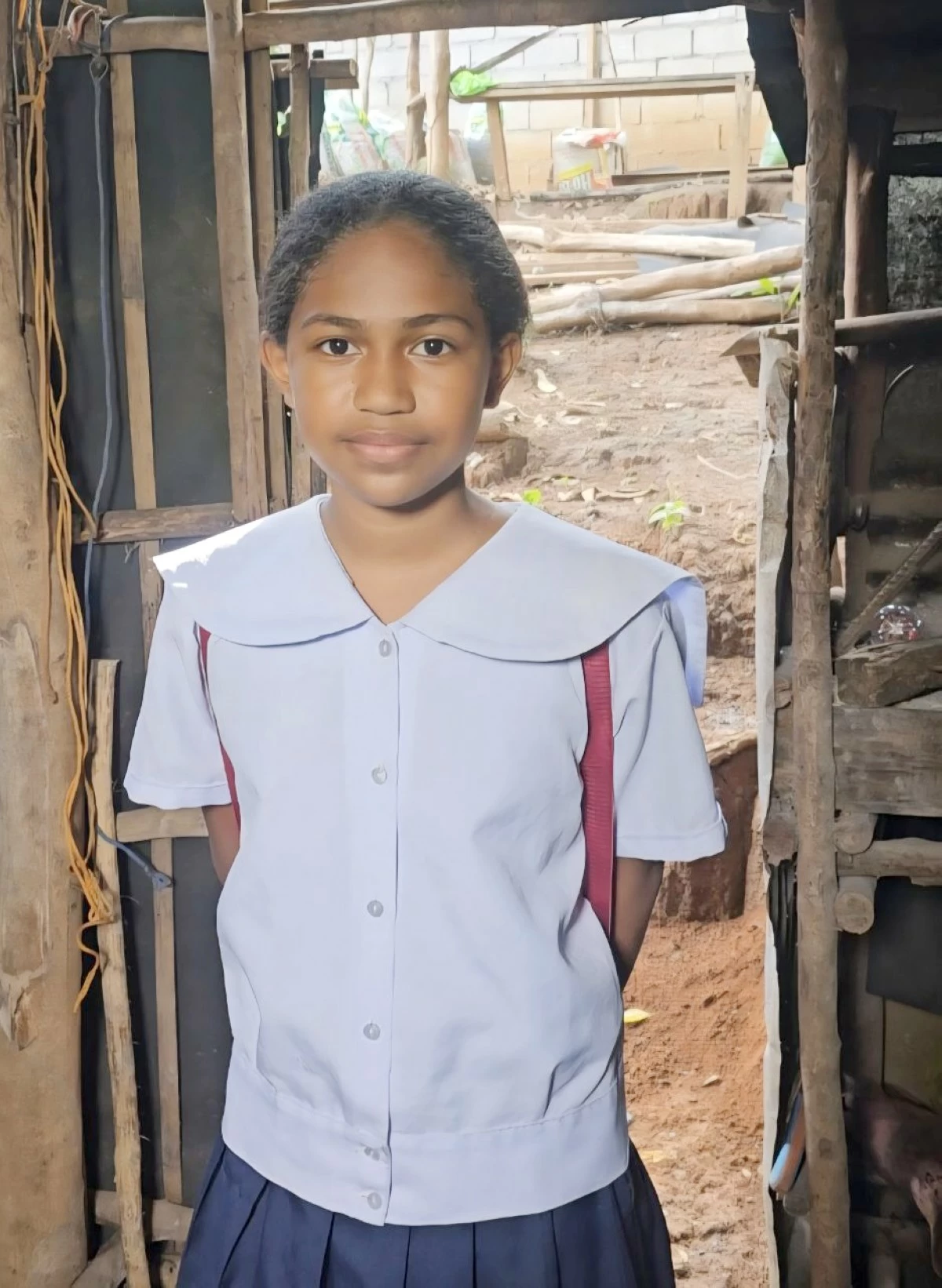The power of education. Grade 8 Aeta student Arianne Perio works hard for her education, with a dream to lift her family out of poverty. “Proud ako sa anak ko. Laging nasa honor,” her mom said. (I’m proud of her. She’s always in the honor roll.)