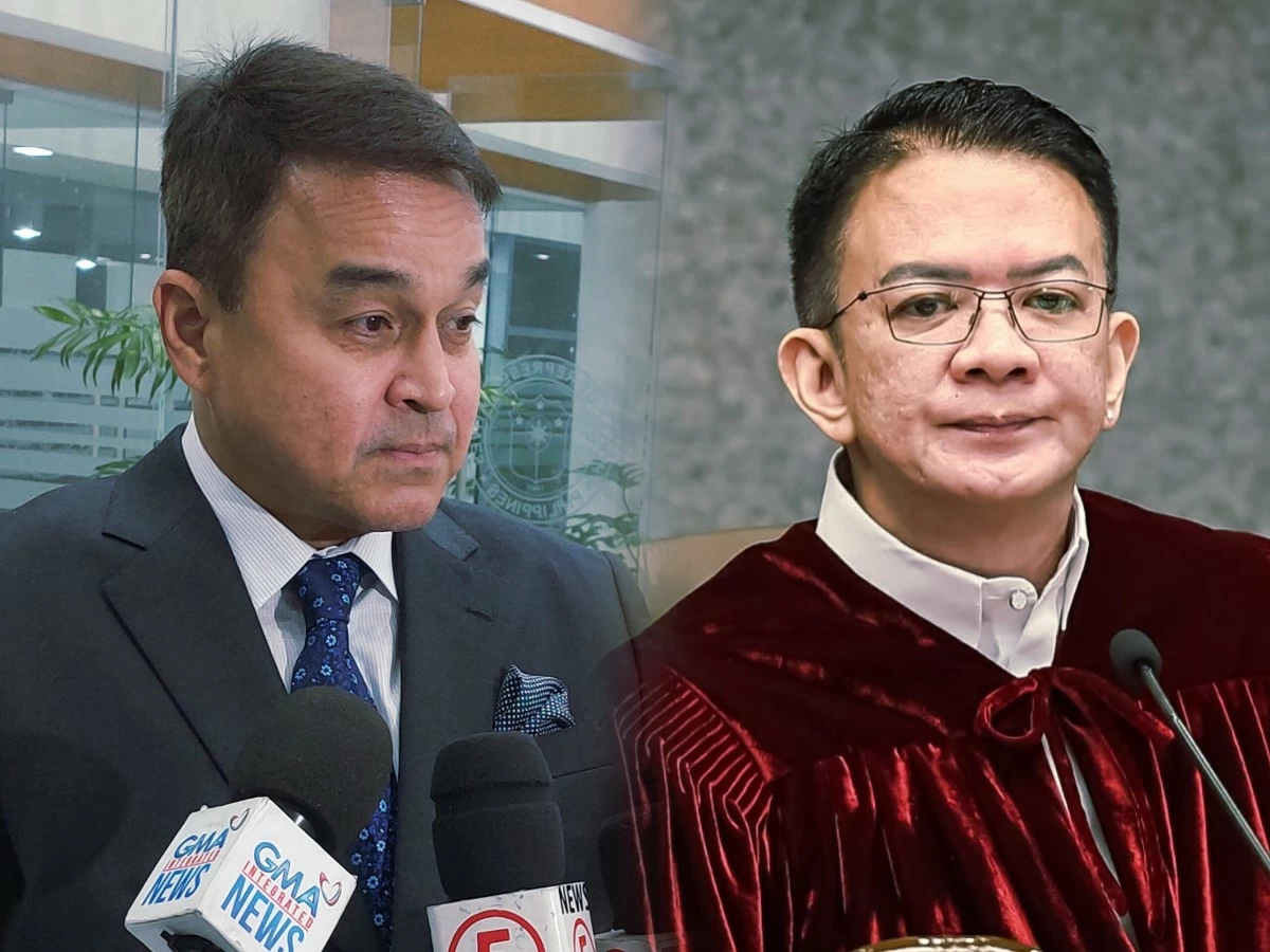 Robert Ace Barbers (left), Senator Francis "Chiz" Escudero (MANILA BULLETIN, Facebook)