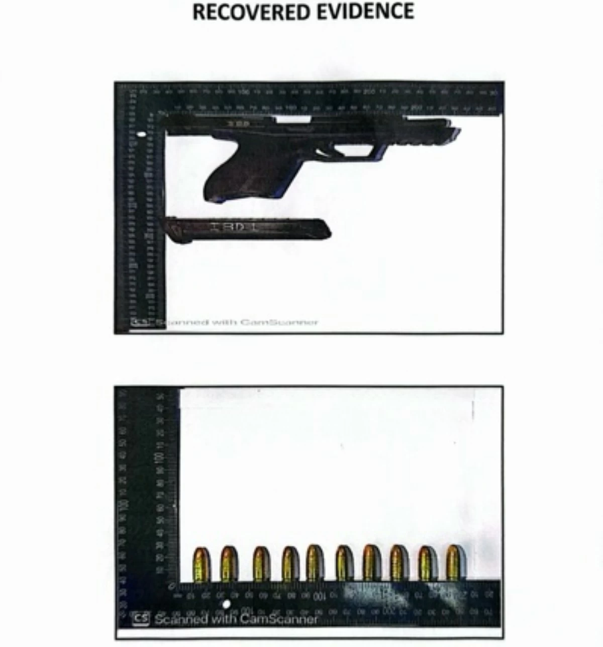 PHOTO CAPTION: Recovered evidence, including an iPhone 13 Pro Max and a black Glock 18 replica, following the arrest of a robbery suspect in Tondo, Manila, on Aug. 28, 2026. (Photo courtesy of MPD)