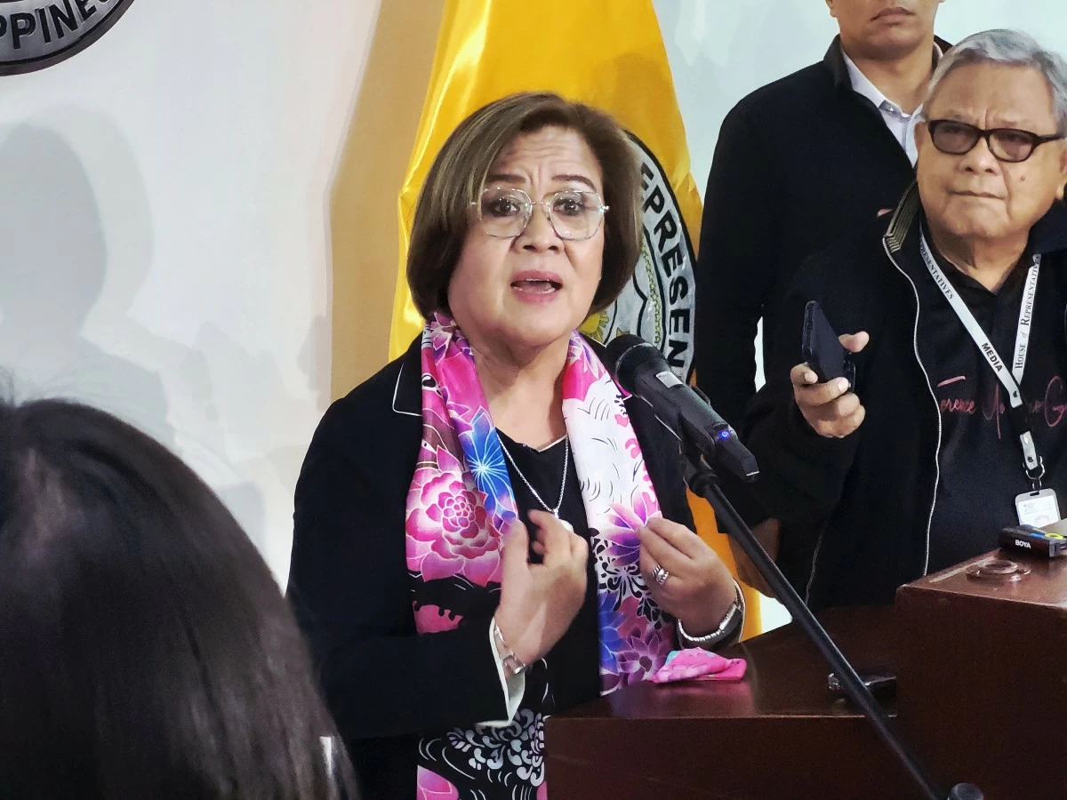 Mamamayang Liberal (ML) Party-list Rep. Leila de Lima (Ellson Quismorio/ MANILA BULLETIN)