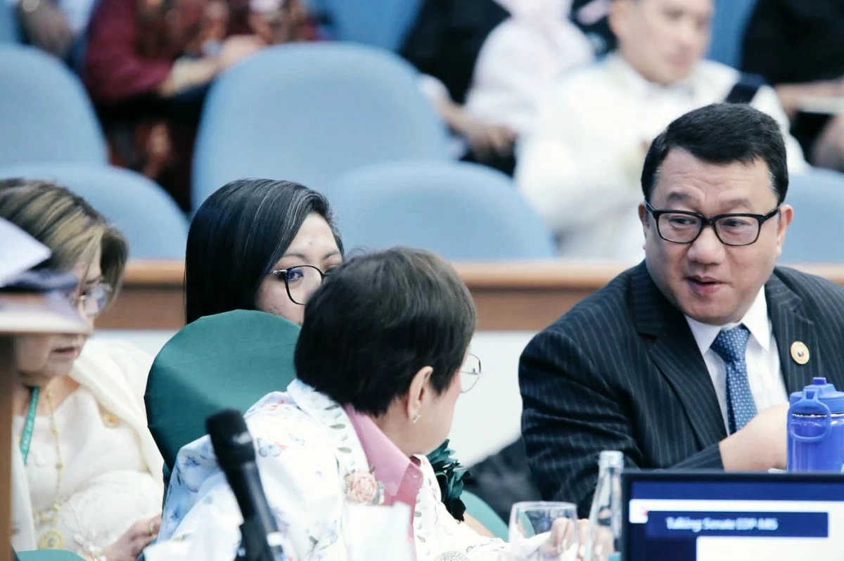 Manila 3rd district Rep. Joel Chua (rightmost) and his fellow prosecution team members (Facebook)