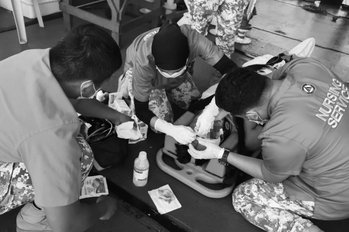 Injured Vietnamese crewman rescued in waters off Zamboanga