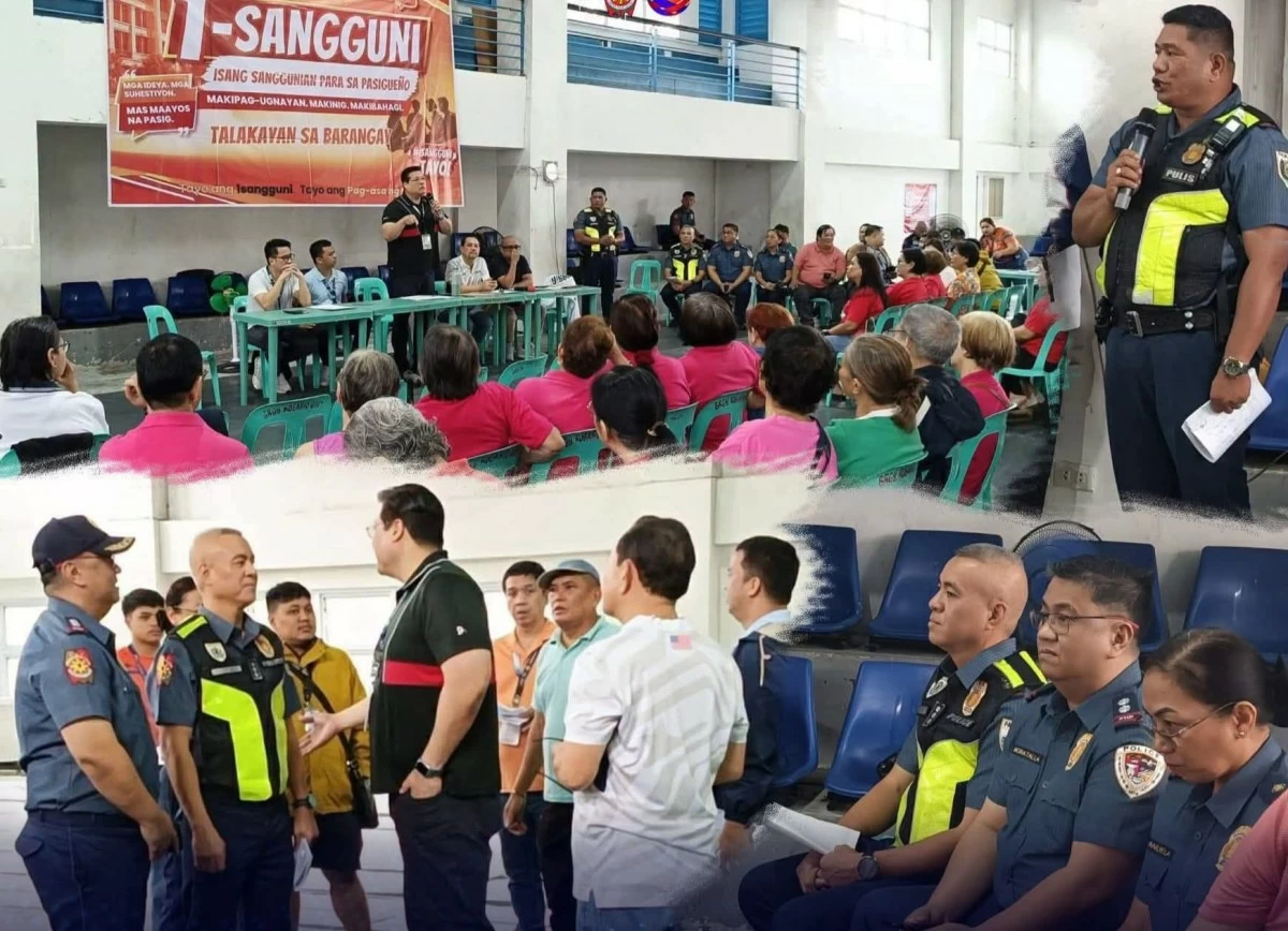 EPD, Pasig LGU hold barangay talks to improve local security