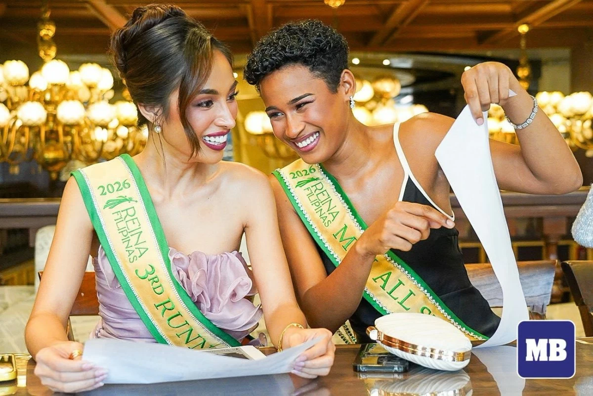 Reina Filipinas 3rd Runner Up Zeah Pala and Reina Filipinas MGI All Stars 2026 Alexie Brooks (John Louie Abrina)  