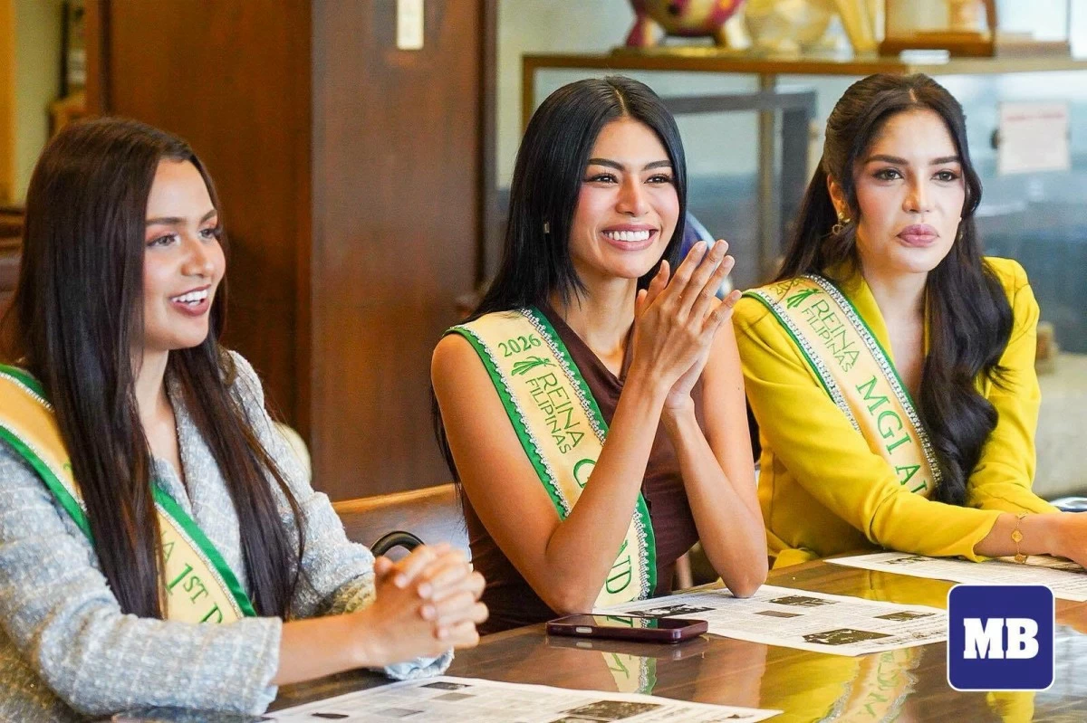 Reina Filipinas Miss Grand International 2026 Angelica Lopez and Reina Filipinas MGI All Stars 2026 Anne Patricia Lorenzo (John Louie Abrina) 