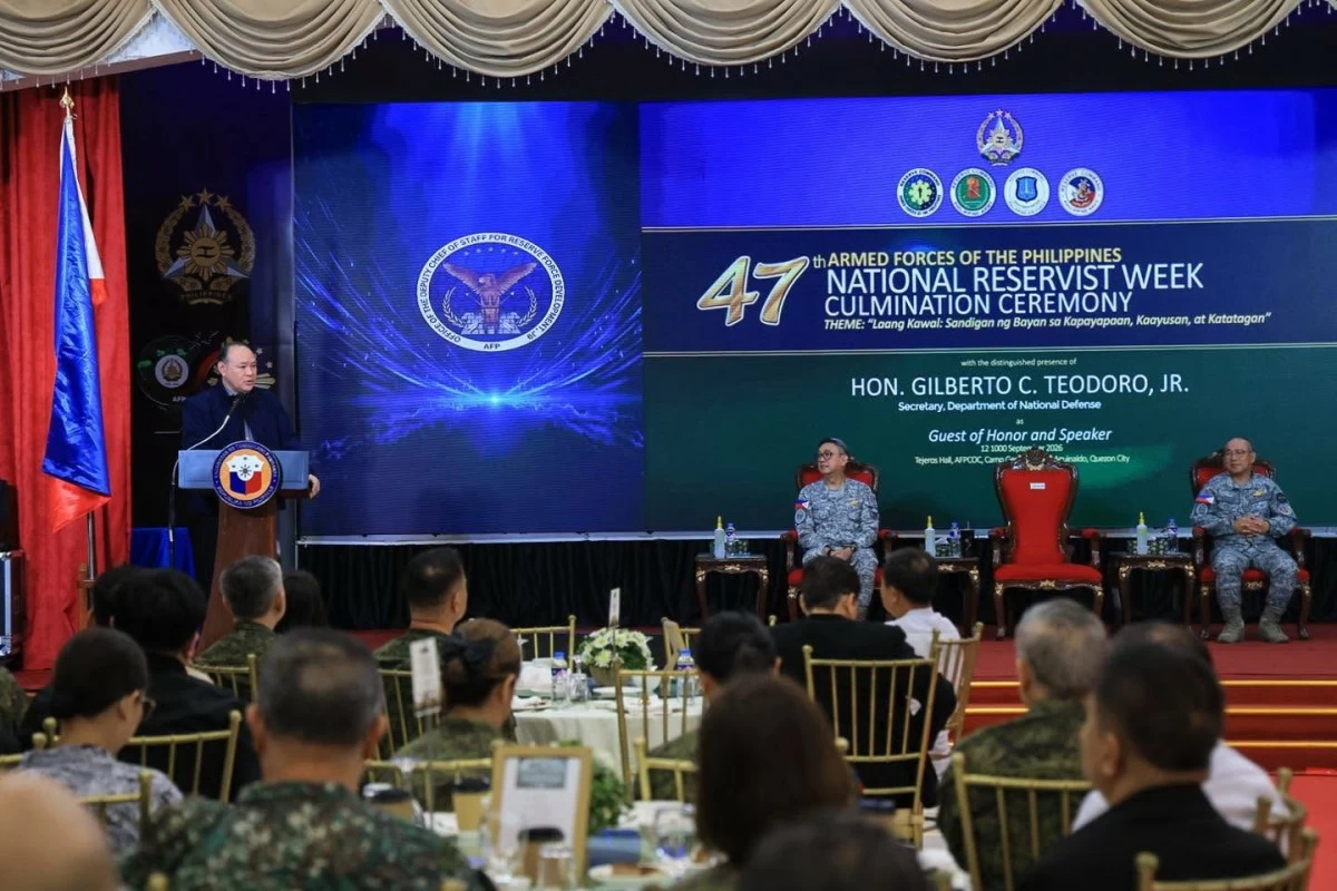 Teodoro tells reservists to help guard ‘vulnerable’ eastern seaboard