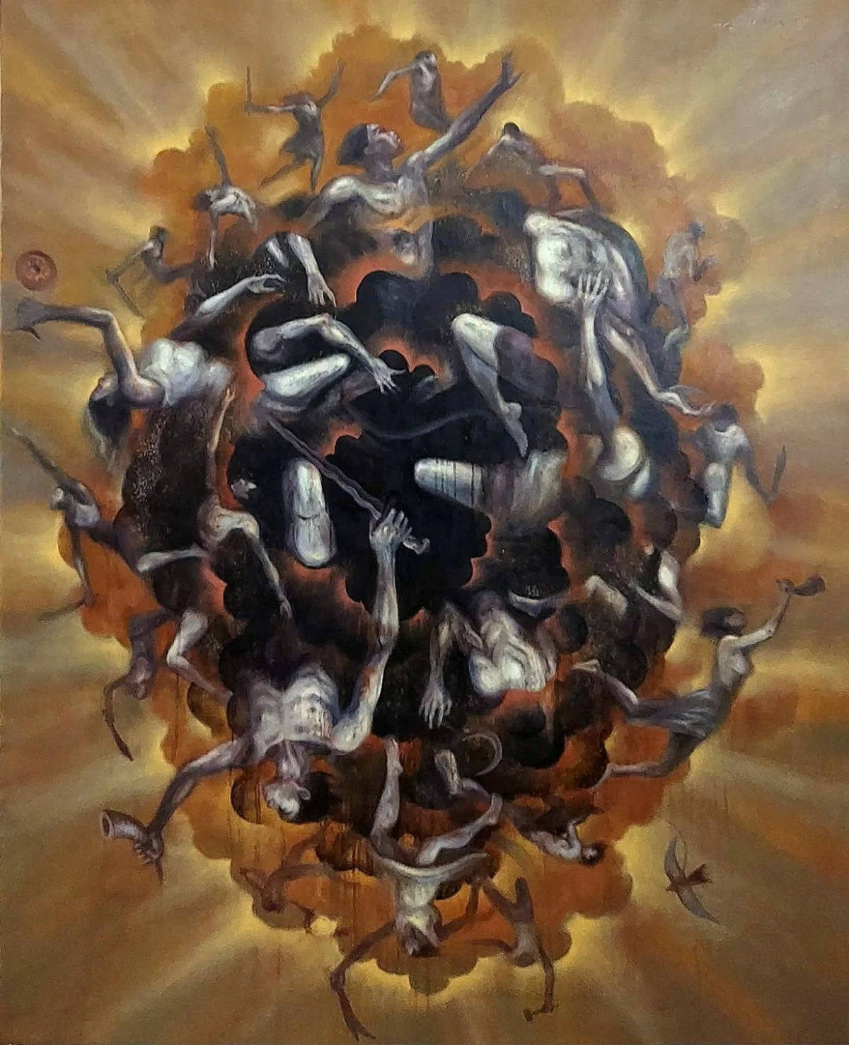 ‘BALIKWAS,’ 4x5 feet, oil on canvas, 2026