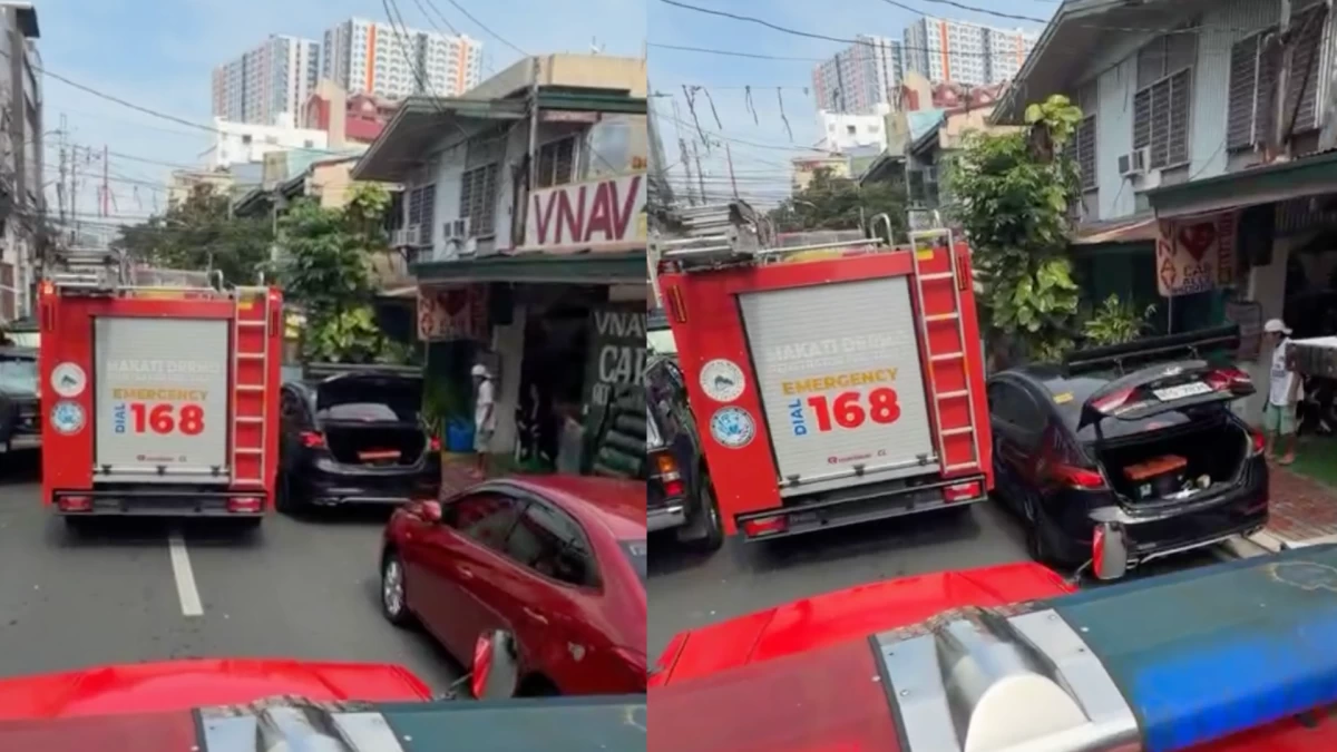 Gabriel Go calls for clearer roads after fire truck incident in Makati