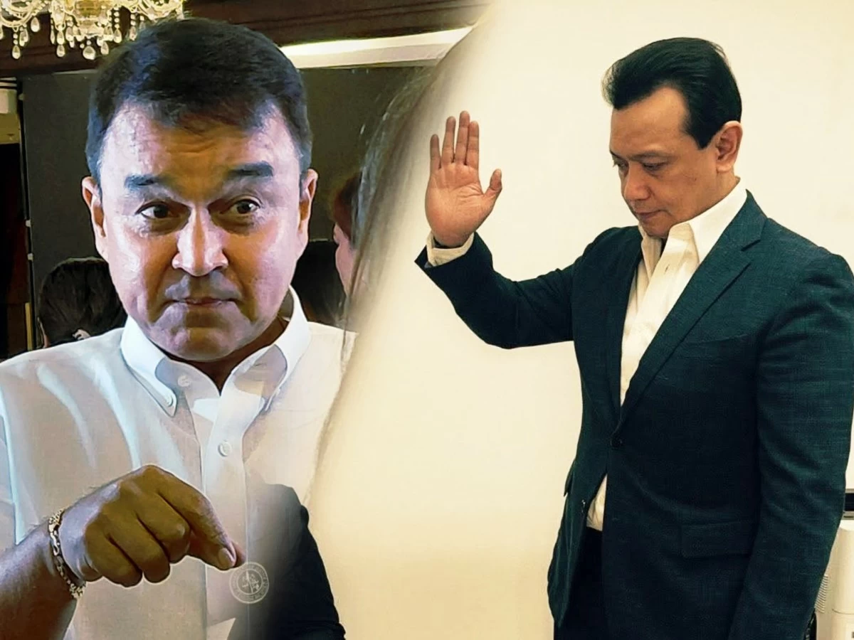 Robert Ace Barbers (left), Antonio "Sonny" Trillanes IV (MANILA BULLETIN, Facebook)
