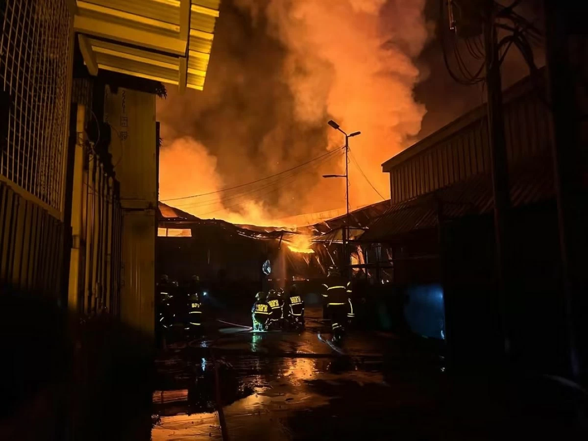 Fire hits Marikina gun factory; no employees hurt