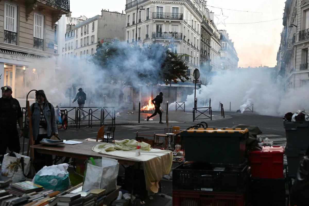 Macron condemns those who 'sought to bring down the Republic' after ...