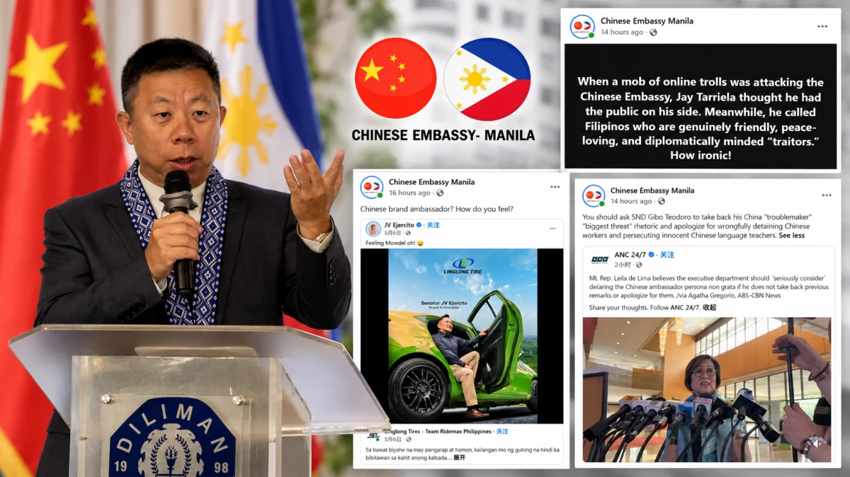 Die chinesische Botschaft teilt trotz Mahnung des Außenministeriums erneut ...