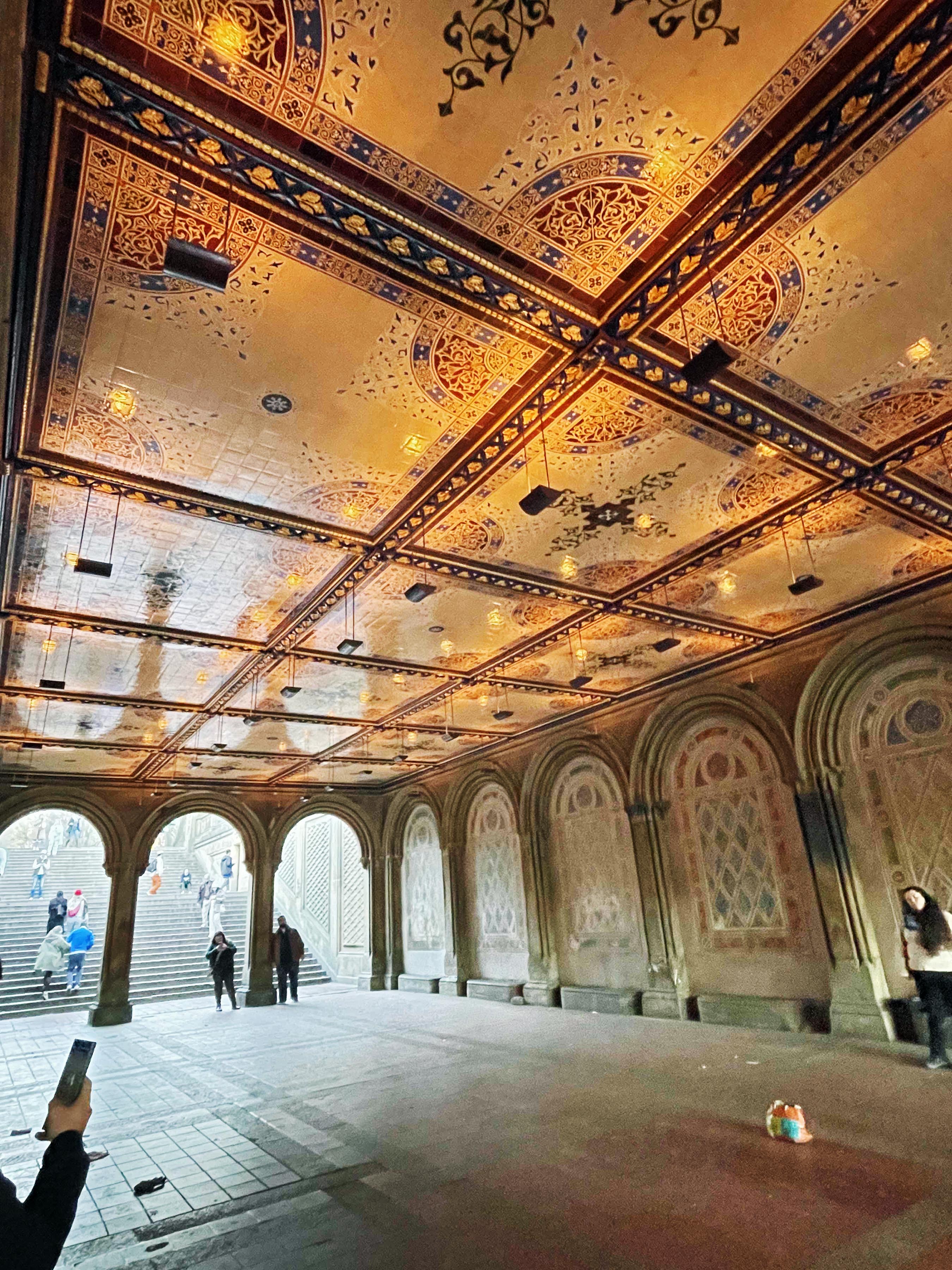 10 UNDERGROUND DELIGHT This path under the bridge leads to the Bethesda Terrace and Fountain in Central Park.jpg