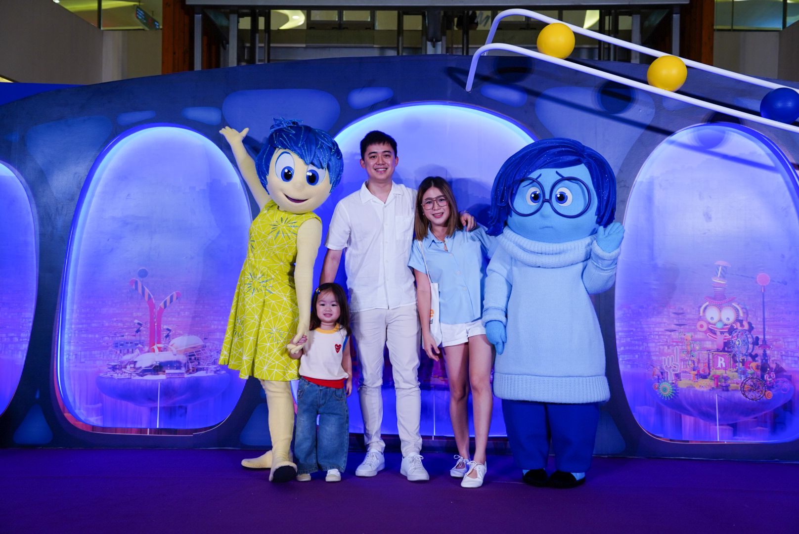 2 Joy fills the air as families experience a meet-and-greet with _Inside Out 2_ characters at SM Seaside City Cebu..JPG