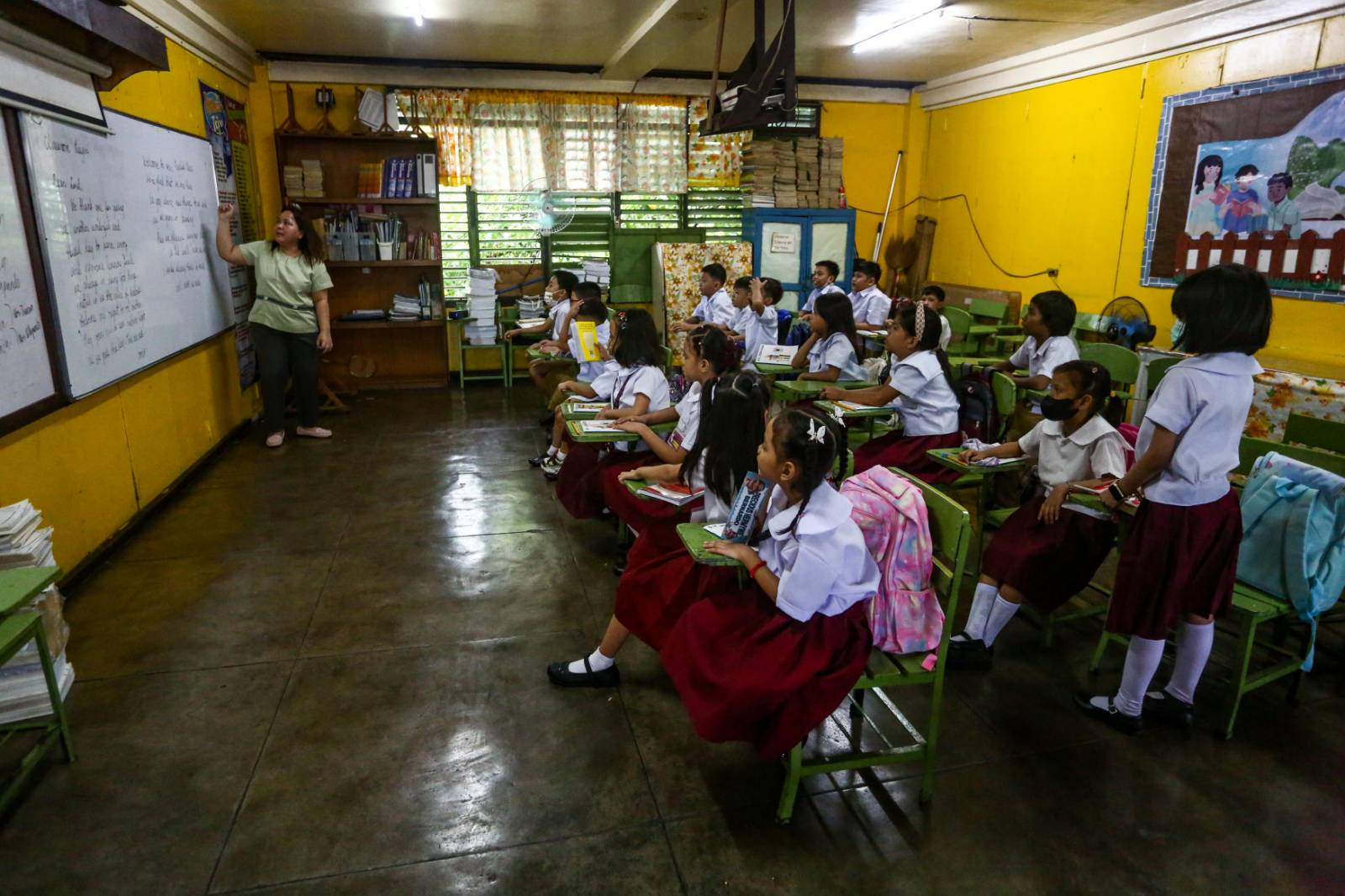 3Students of Rafael Palma Elementary School attend the first day of classes for SY 2024-2025 on Monday, July 29, 2024..jpg