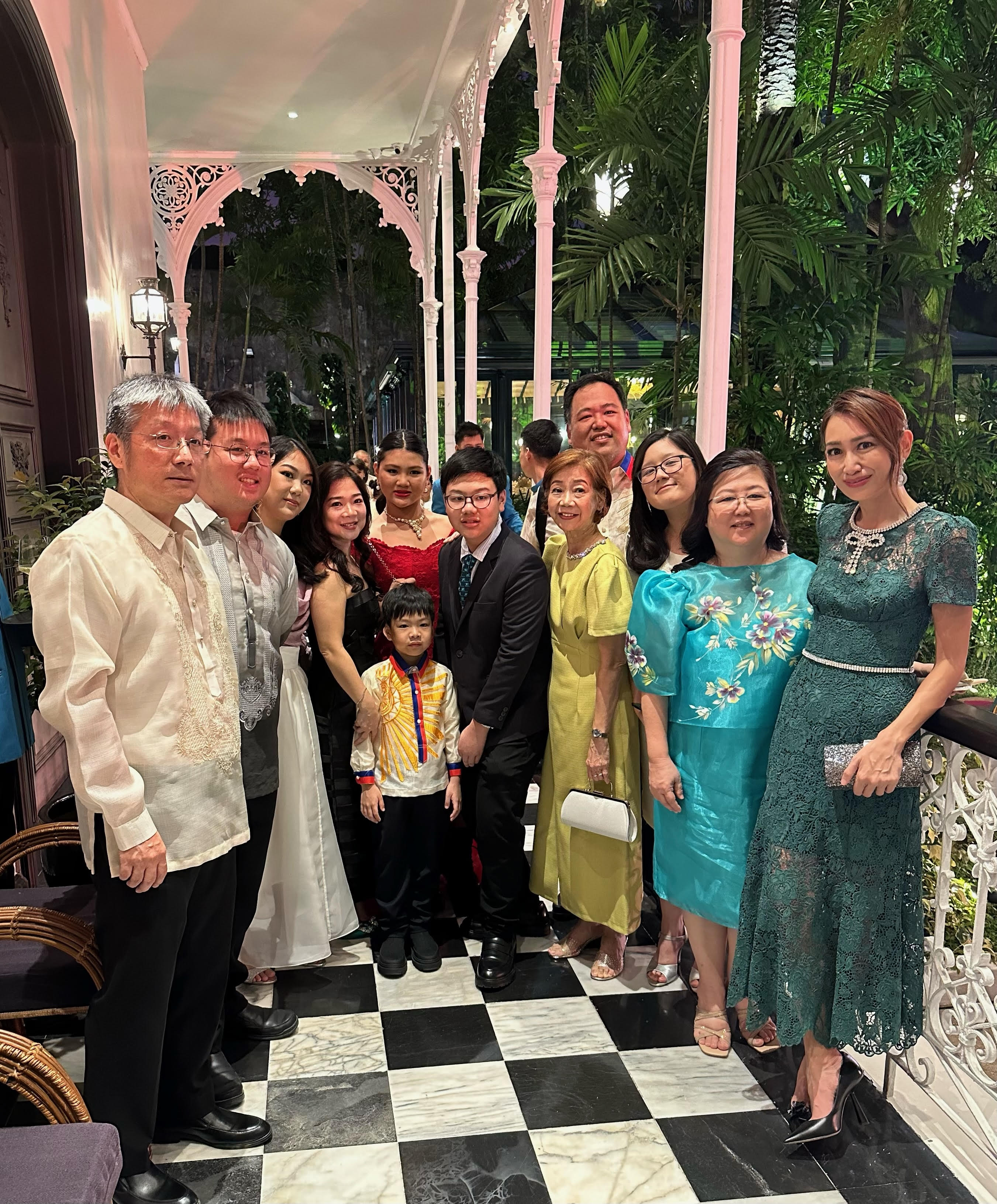 ALL READY Waiting to greet the celebrating couple.jpg