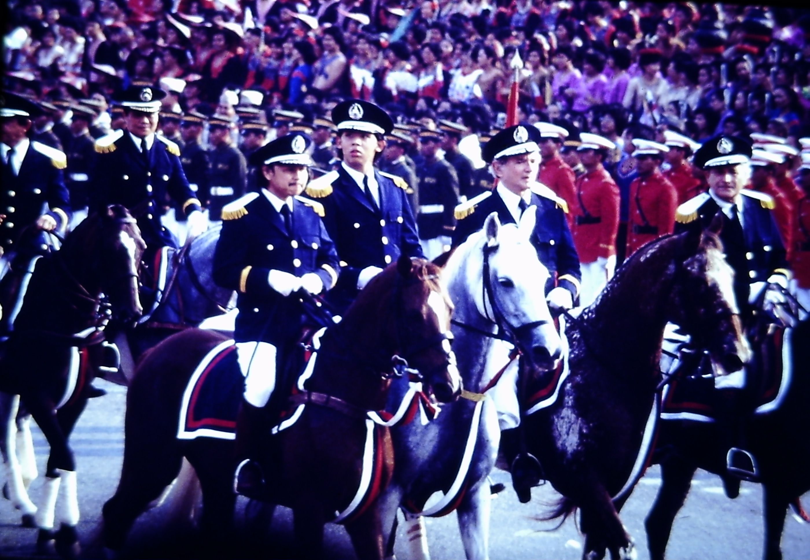 A LOOK BACK House Spekaer Martin Romualdez on horseback during the 1981 inauguration (Photo from Marcos Presidential Center).JPG