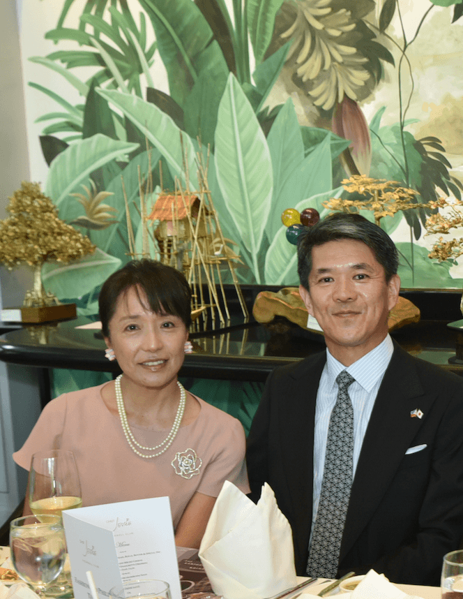 Ambassador Endo Kazuya and his wife Madame Endo Akiko.png