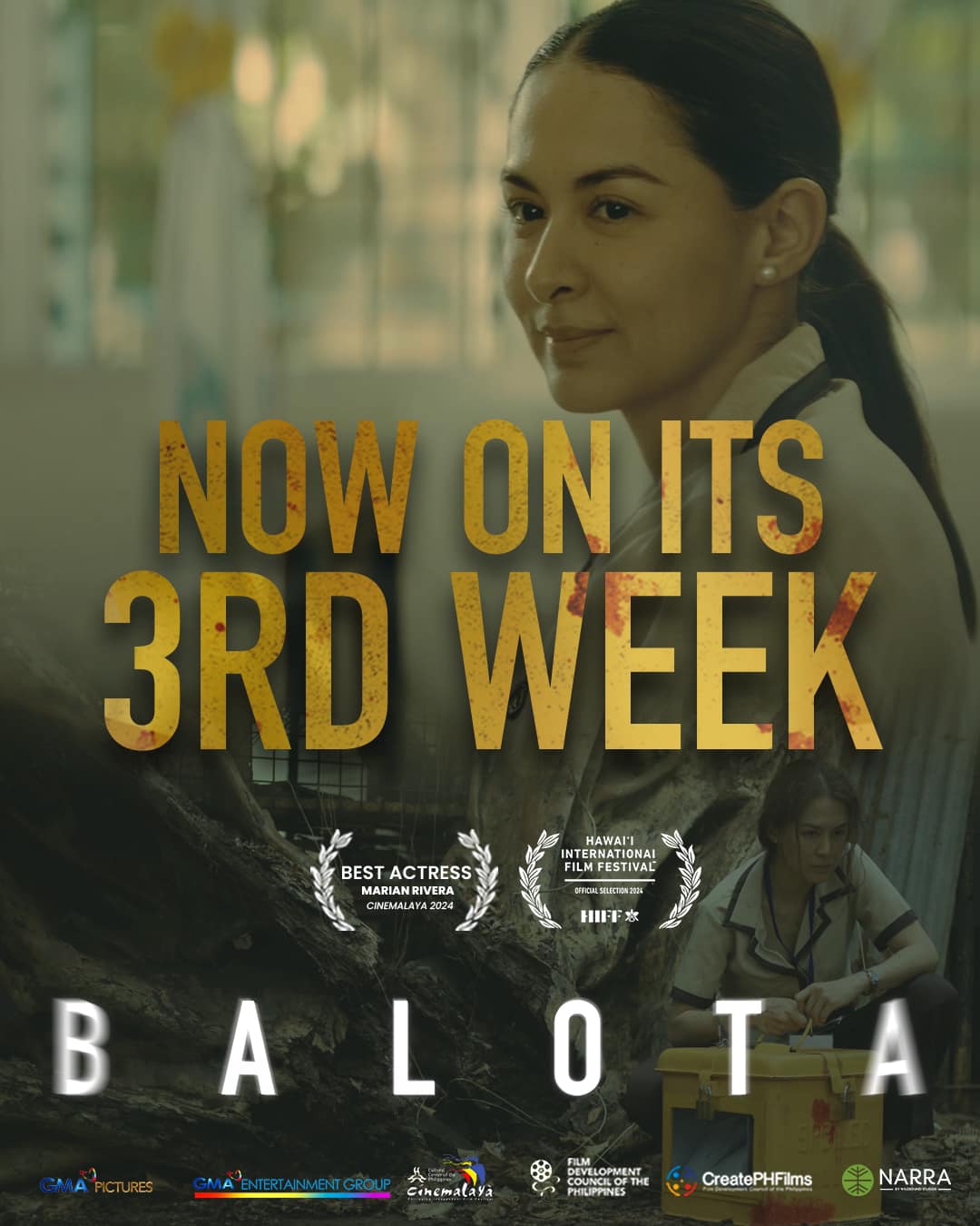'Balota' enters third week, continues to earn raves.jpg