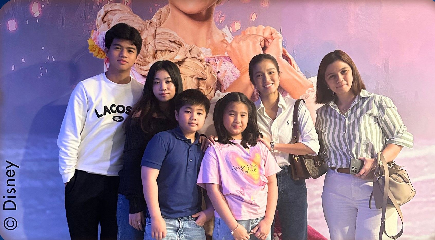 Belle Mariano and her family.jpg