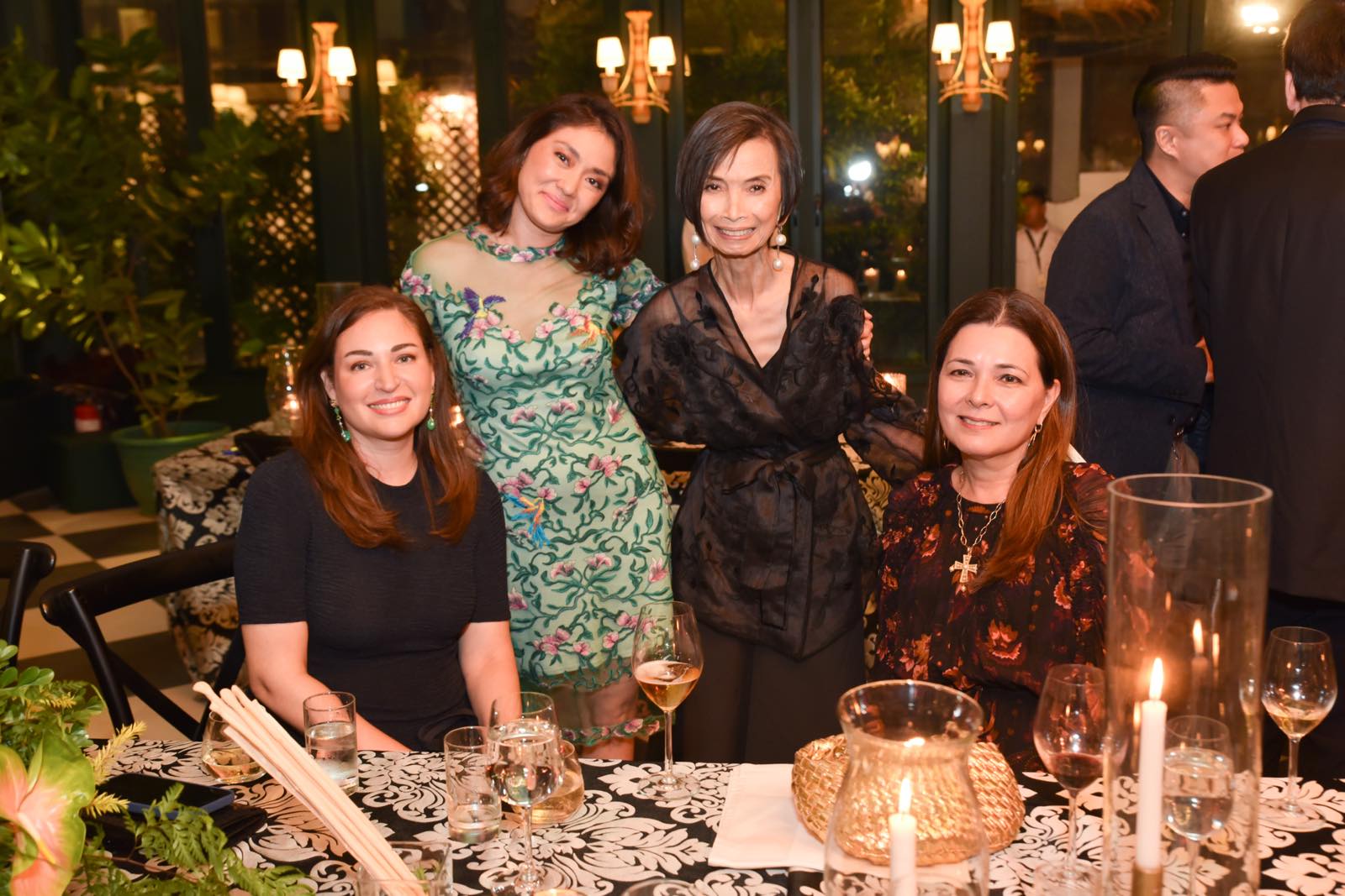 Bianca Zobel, Dina Tantoco, Josie Natori, and Bettina Aboitiz.jpg