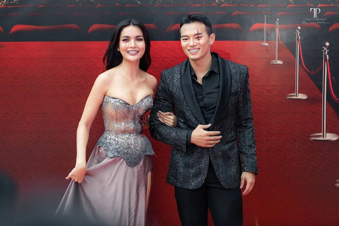 Cambodian actors Rern Sinat and Leav Veng Hour (Facebook).jpg