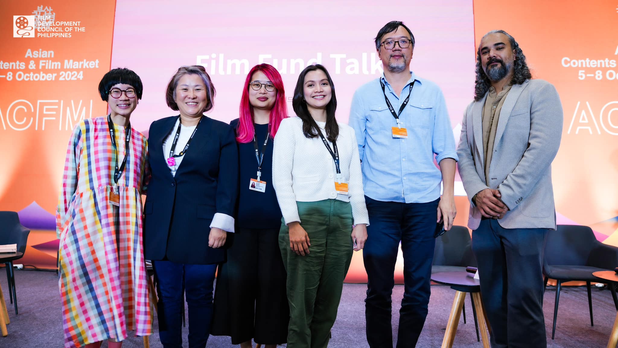 Discussing the film fund in the Southeast Asian region with Joierie Ann Pacumio (3rd from right).jpg