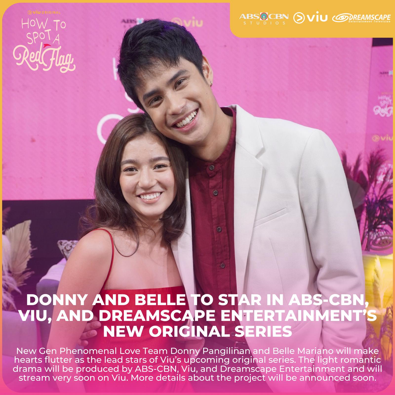 Donny Pangilinan and Belle Mariano to star in ABS-CBN and Viu's _How to Spot A Red Flag_.jpg