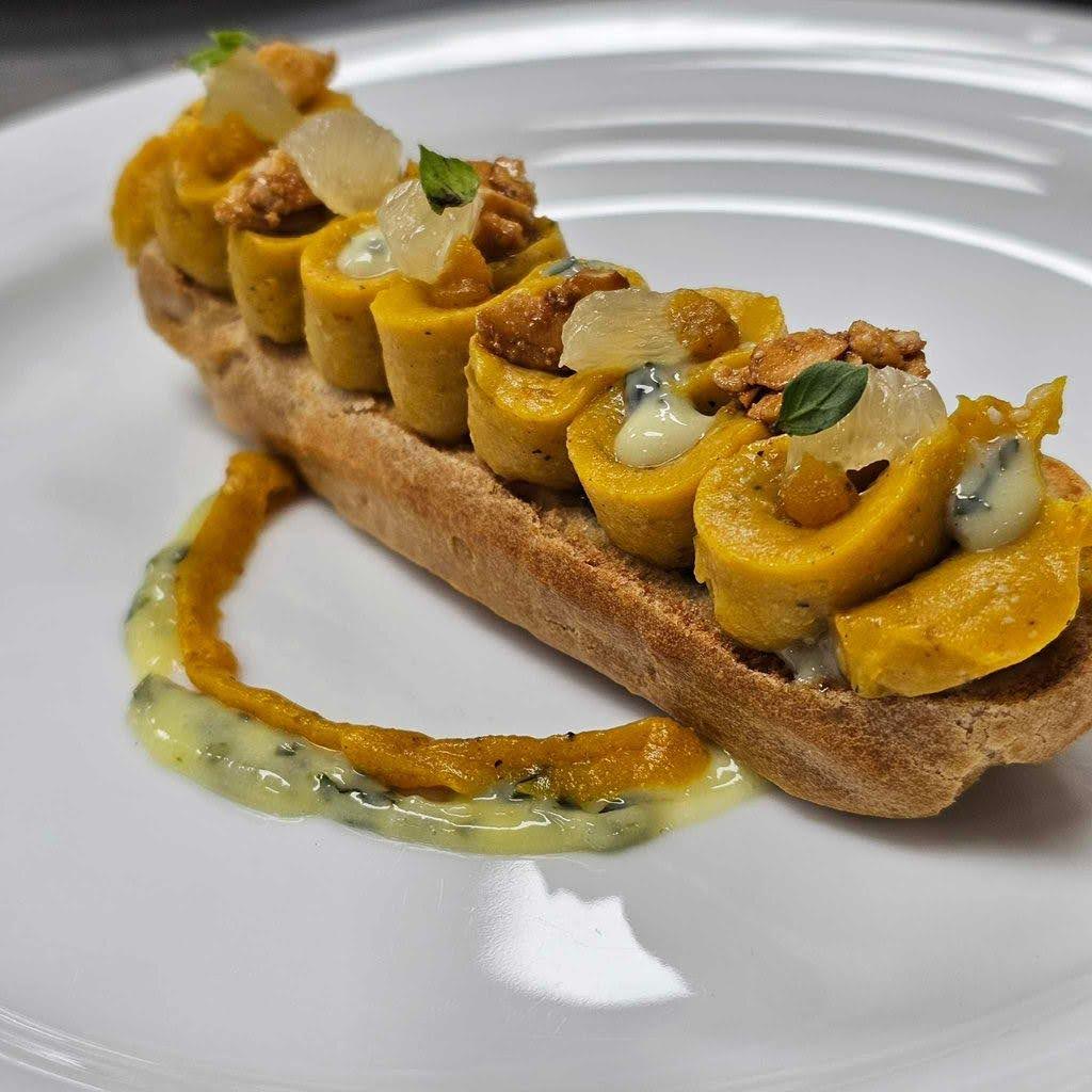 Eclair with Pumpkin and Tofu Mousse.jpg