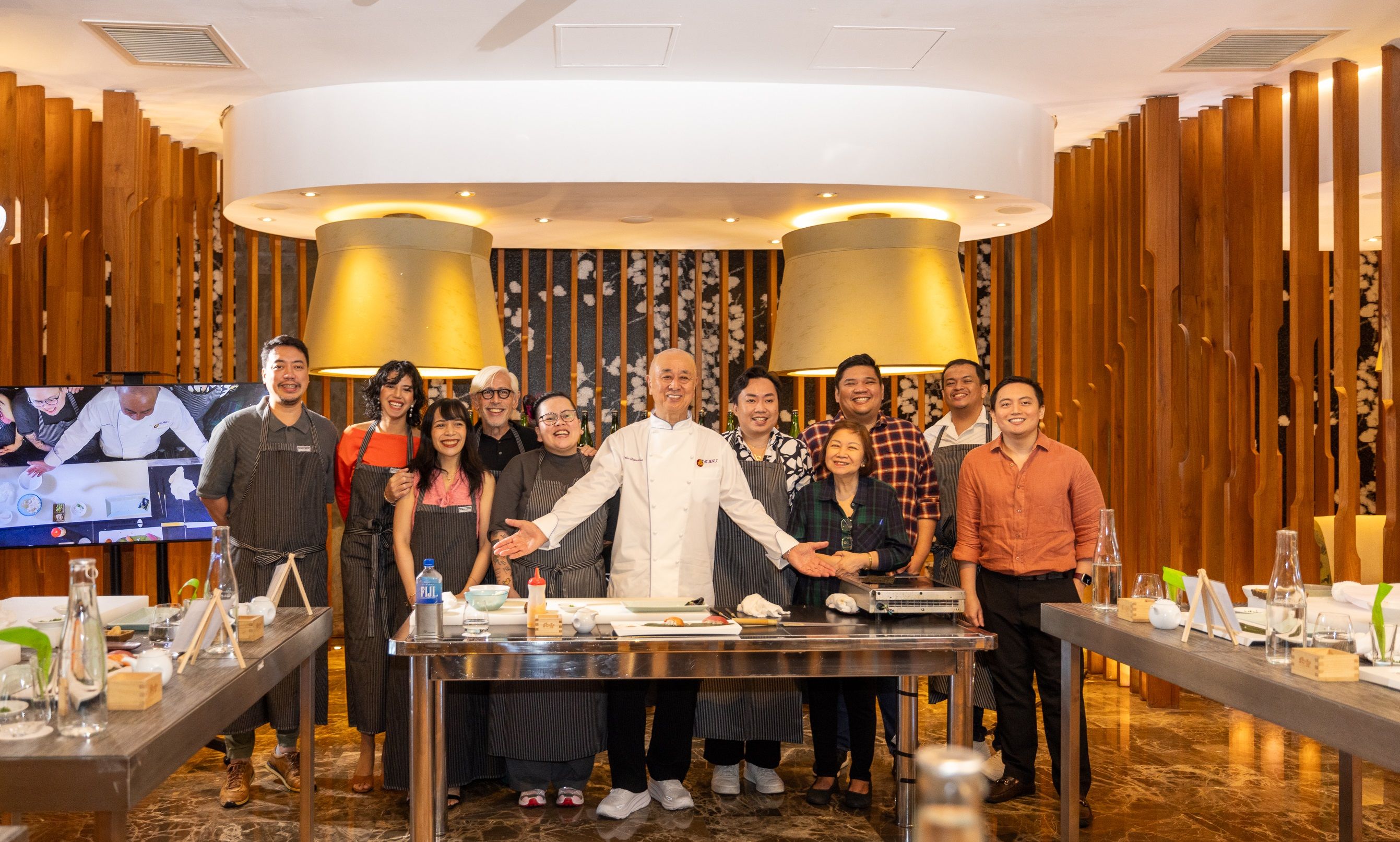GUESTS joined Chef Nobu Matsuhisa for a hands-on sushi-making demo at Nobu Manila, learning his techniques and philosophy..jpg