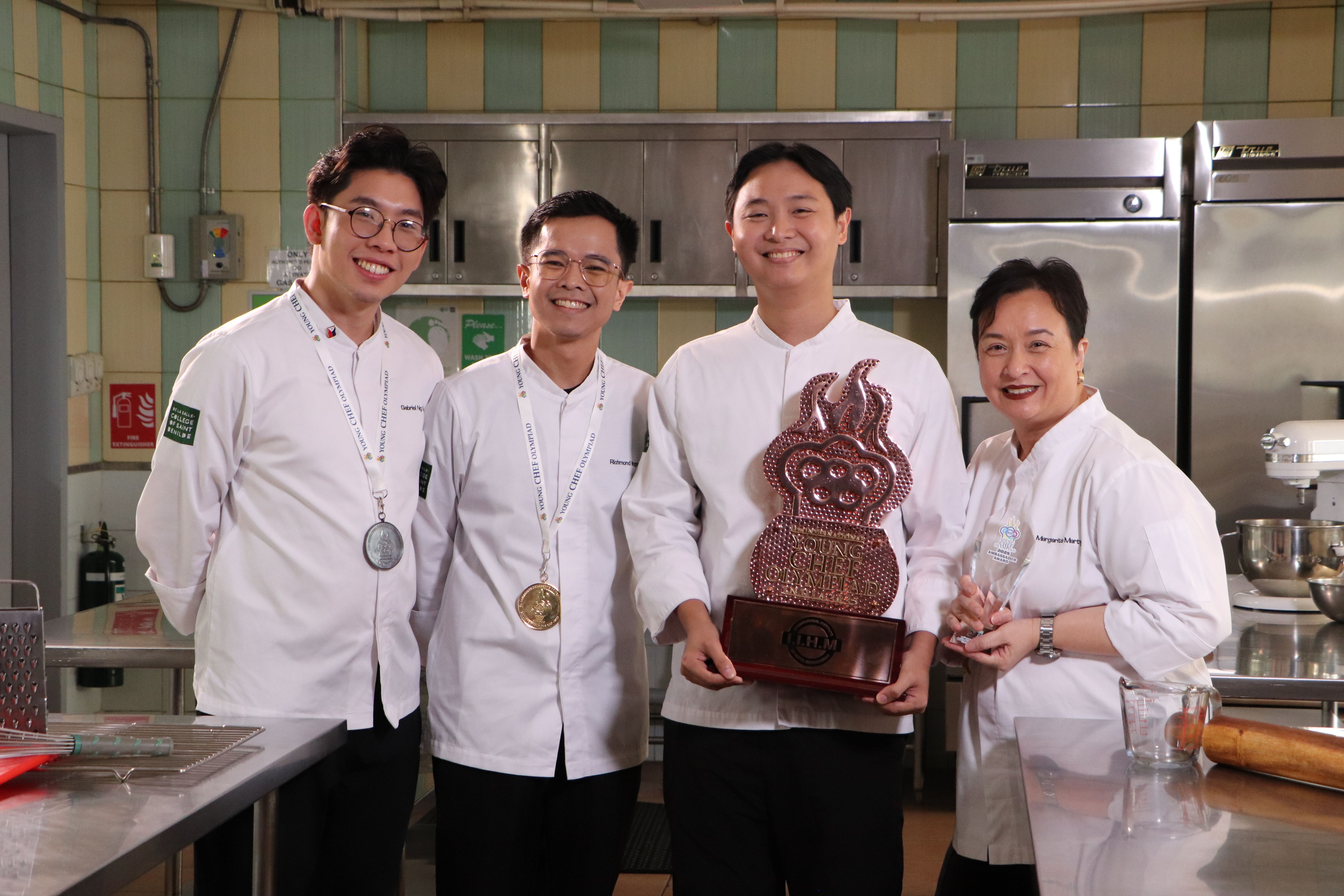 Gab, Richmond, Sevy, and Chef Marga.JPG