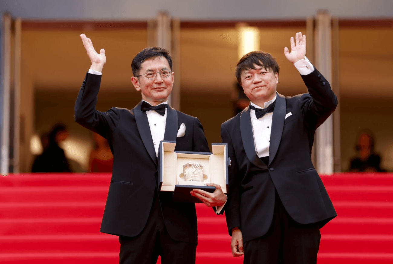 Goro Miyazaki and Kenichi Yoda (AP) .png