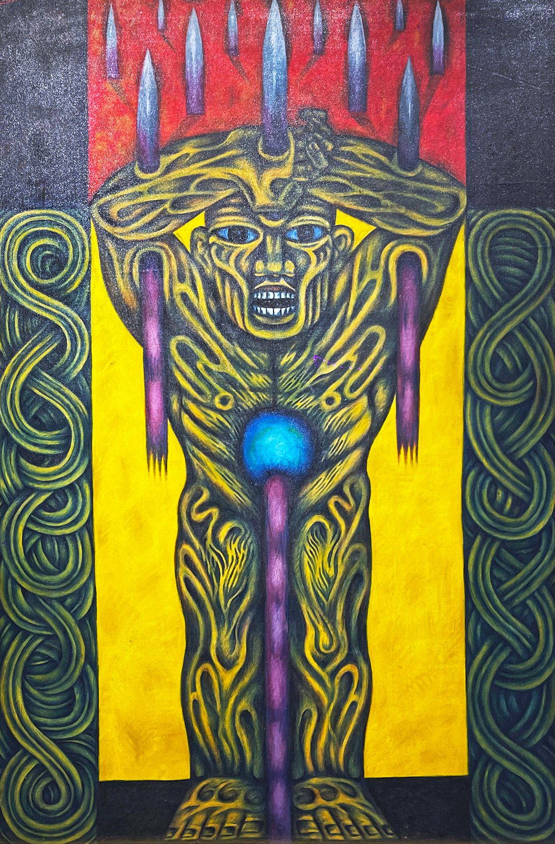 HALA SIGE GABUTA, oil on canvas, 72x48 inches, 2008.jpg