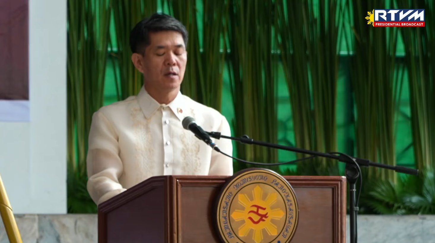 Japanese Ambassador Endo Kazuya (RTVM Screenshot)