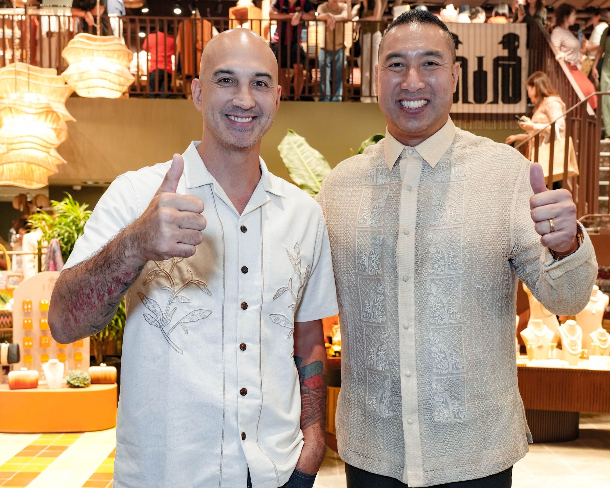 KC Montero and San Juan Mayor Francis Zamora at Kultura GH Mall.jpg