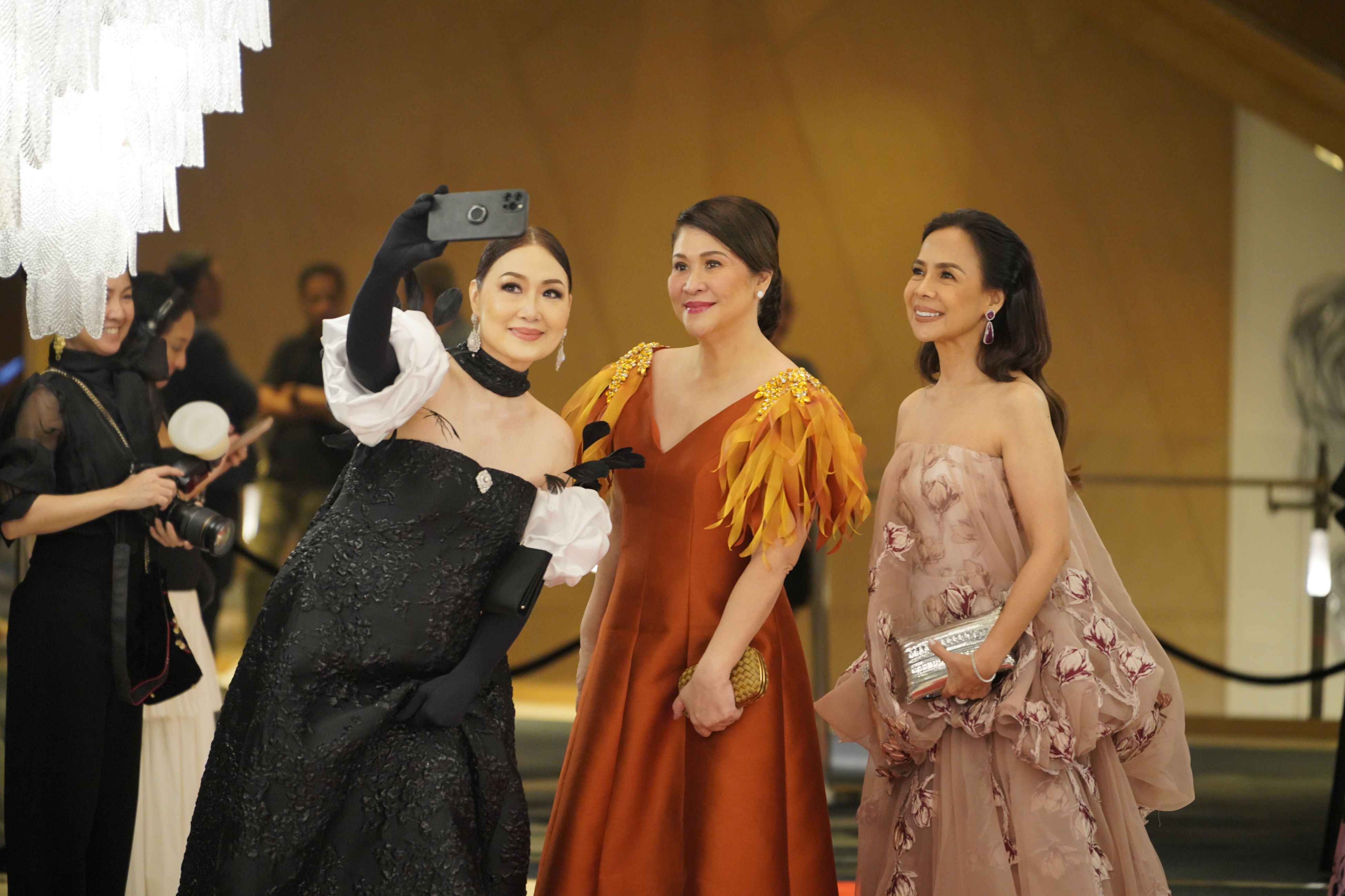 Linda Ley, Mons Romulo, and Bing Galang Taojo.jpg