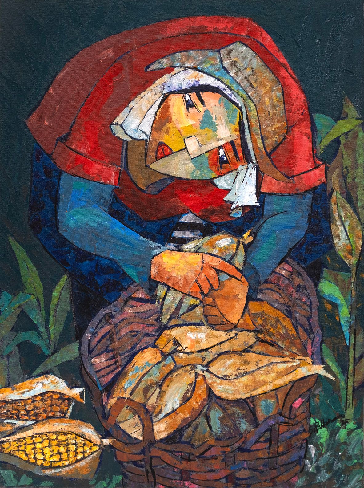 MAISAN NI SUSAN, acrylic on canvas, 24x18 inches, 2025.jpg