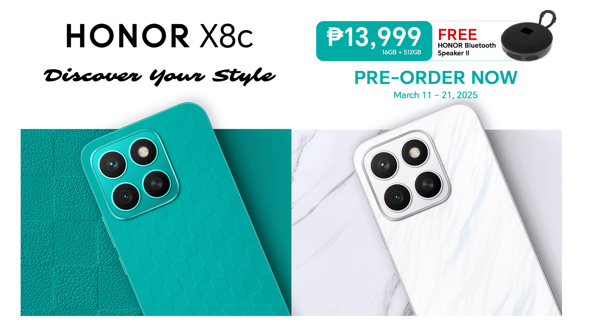 Main KV - HONOR X8c now available.png