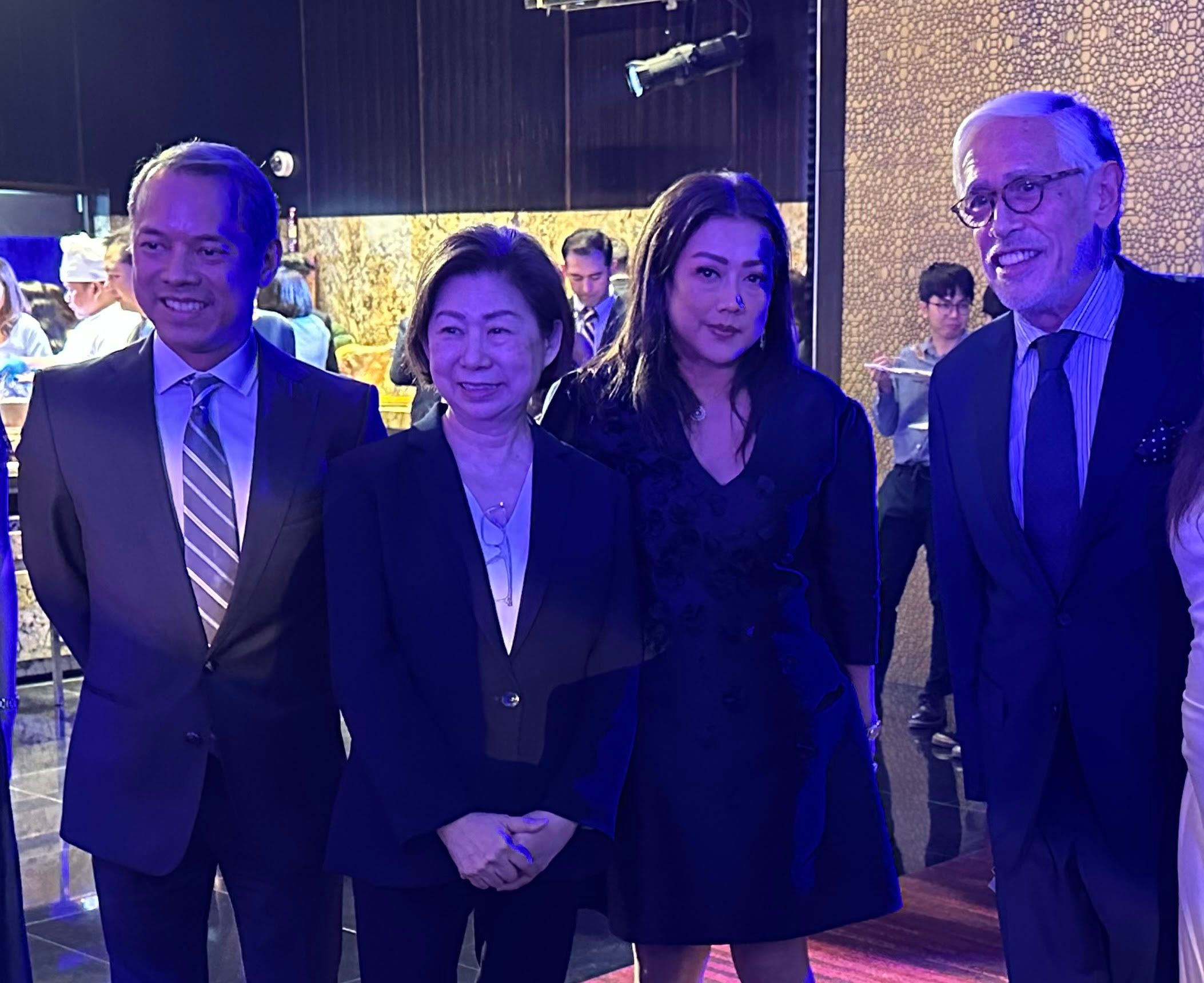 Mark Lopez, Tessie Sy, Cristina Lopez, and Raul Manzano.jpg