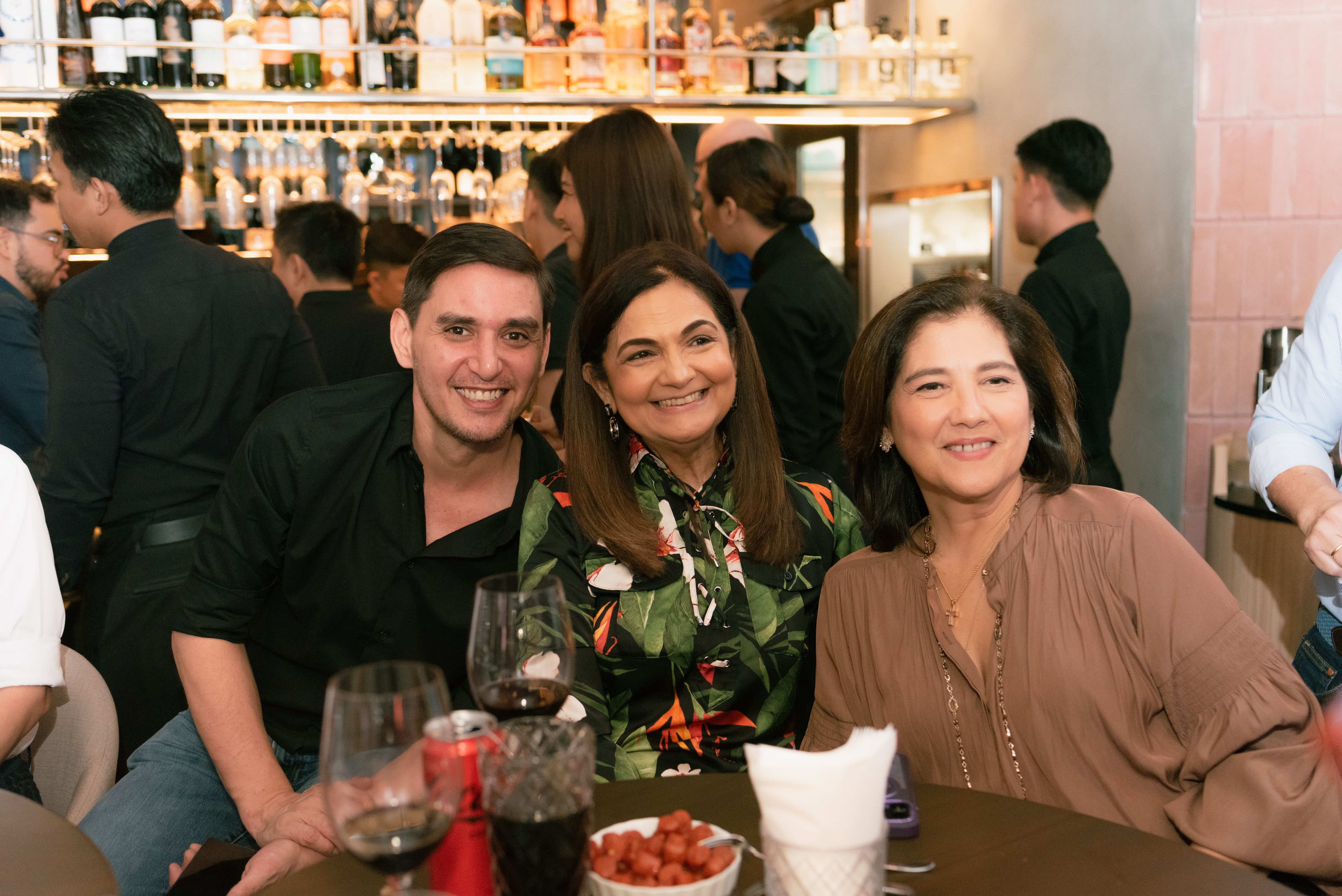 Mattias Koppe, Gina Mohnani, and Ana Zubiri (Miguel Zubiri's wife).JPEG