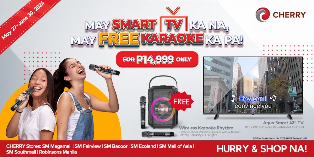 May Smart TV ka na, may Free Karaoke ka pa! promo.png