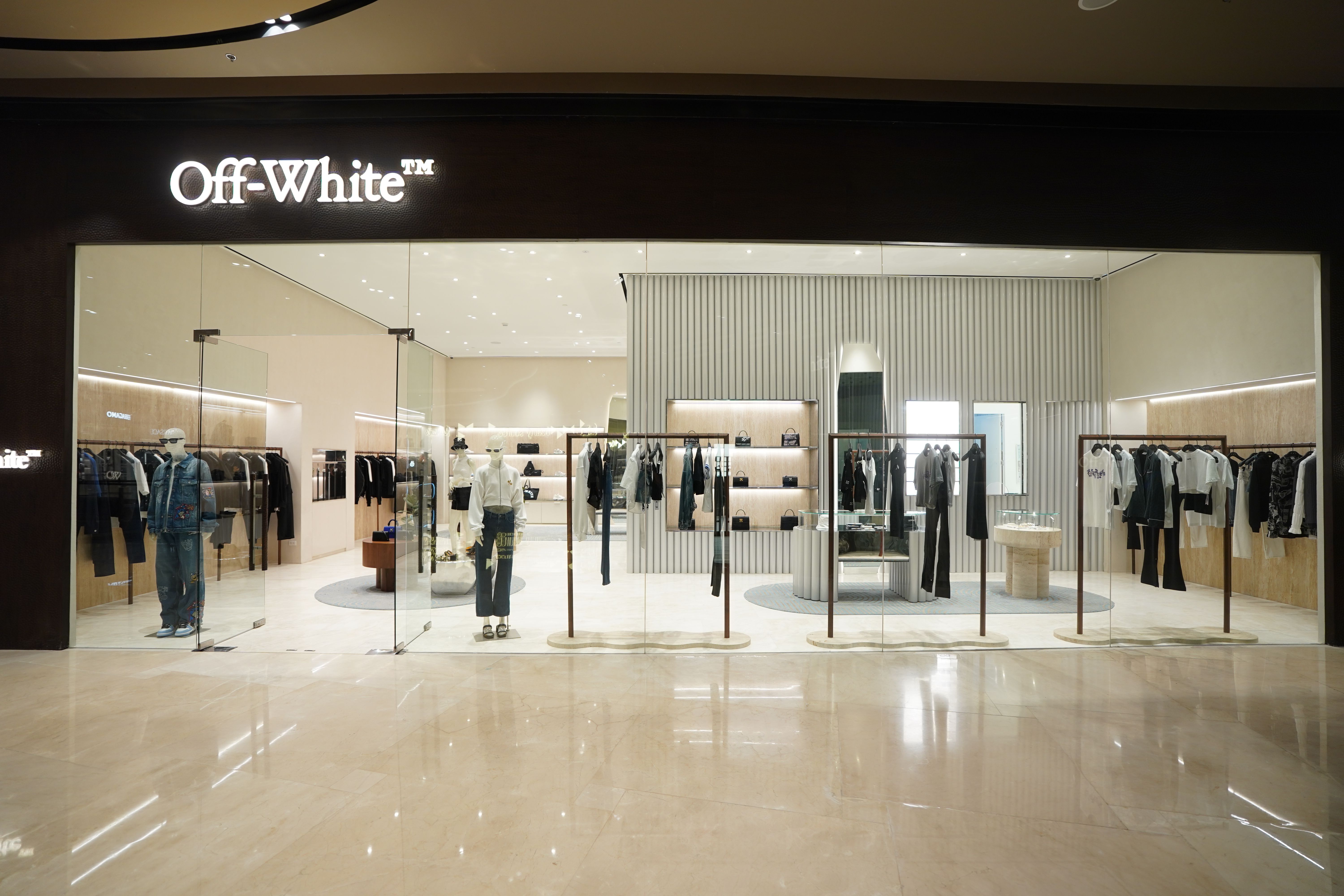 Off-White storefront at The Mall NUSTAR.jpg