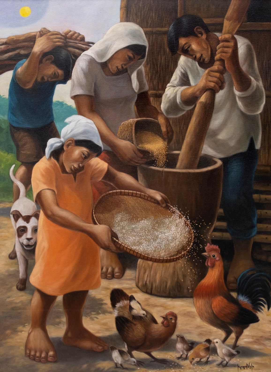 Pangsaing(Pamilya), oil on canvas, 37x27 in, 2024.jpg