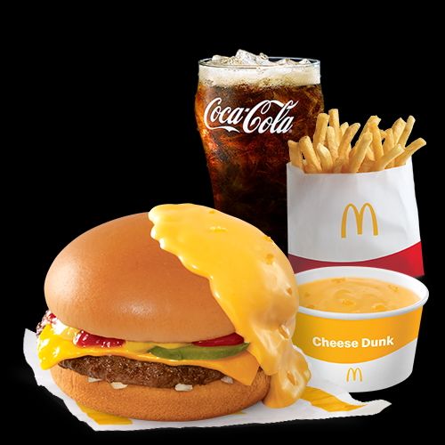 Photo - Cheeseburger with Cheese Dunk Meal.jpg