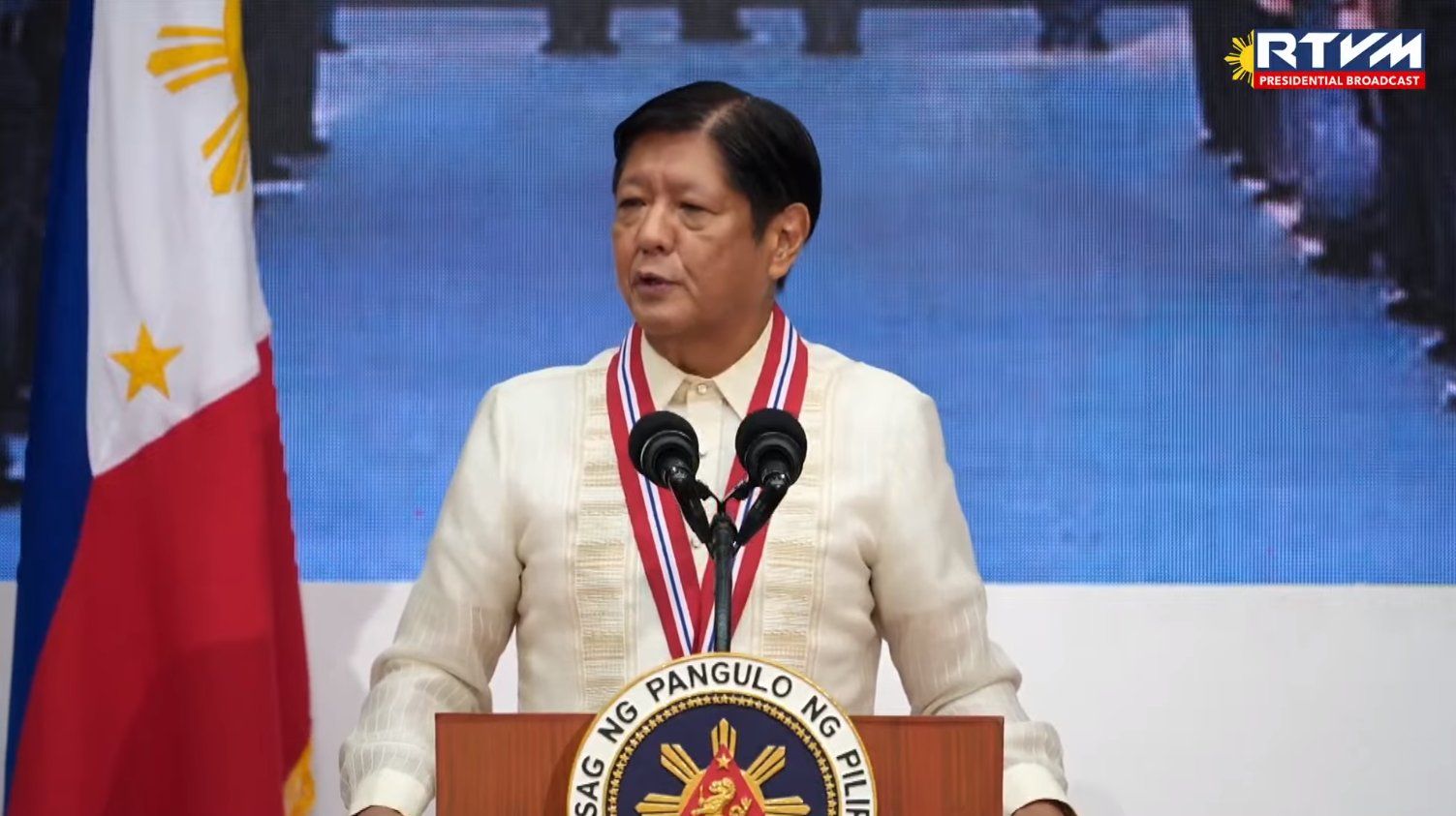 President Ferdinand ‘Bongbong’ Marcos Jr. (RTVM screenshot)