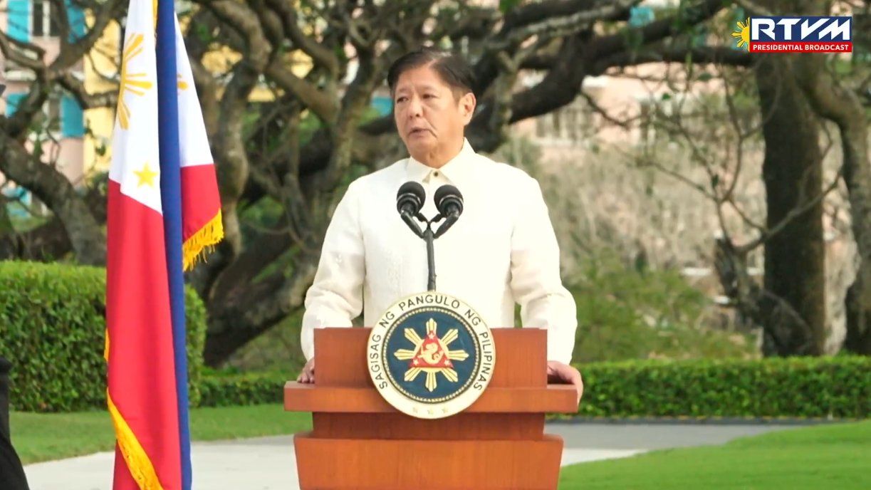 President Ferdinand ‘Bongbong’ Marcos Jr. (RTVM screenshot)