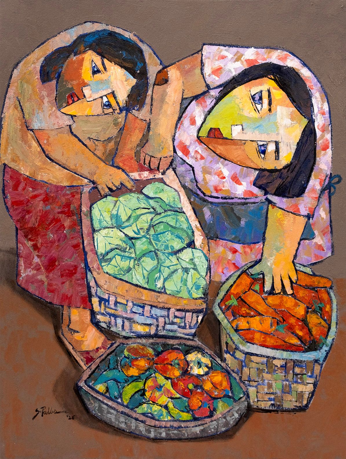 SA GULAYAN PASILYO, acrylic on canvas, 24x18 inches, 2025.jpg