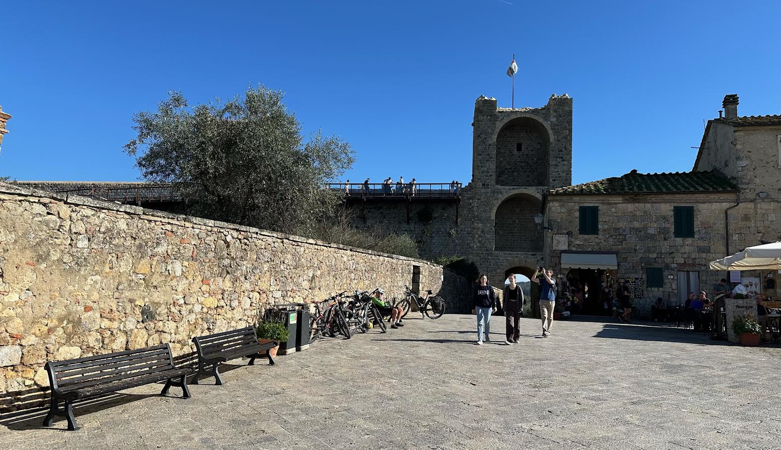 SOLID FORTRESS Monteriggioni is known for its medieval forts and watchtowers.jpg